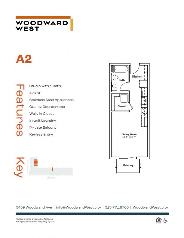 A2 floor plan